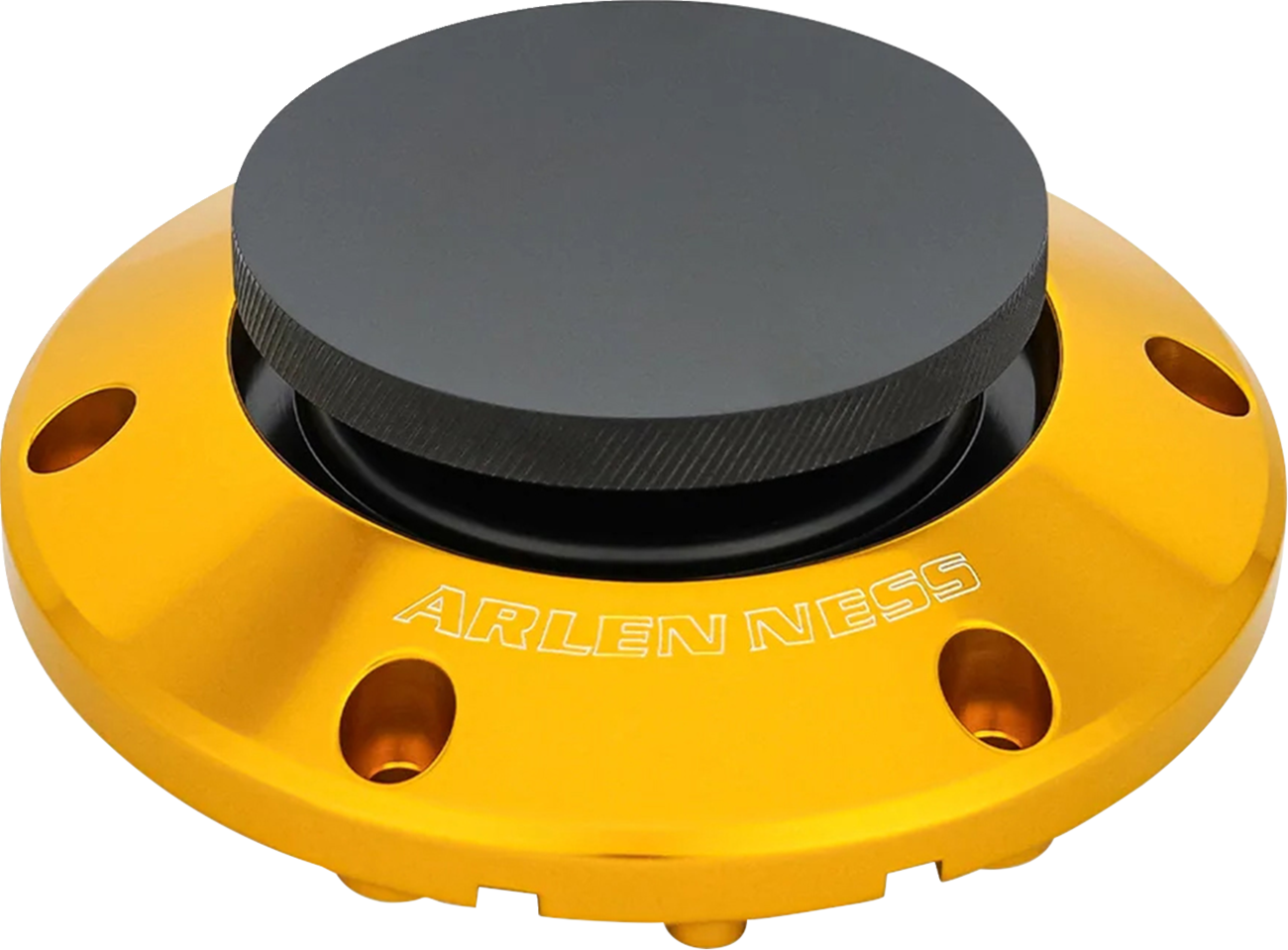 Arlen Ness Gold Pop Up Gas Fuel Cap fits 2023-2026 Harley Street Road Glide M8