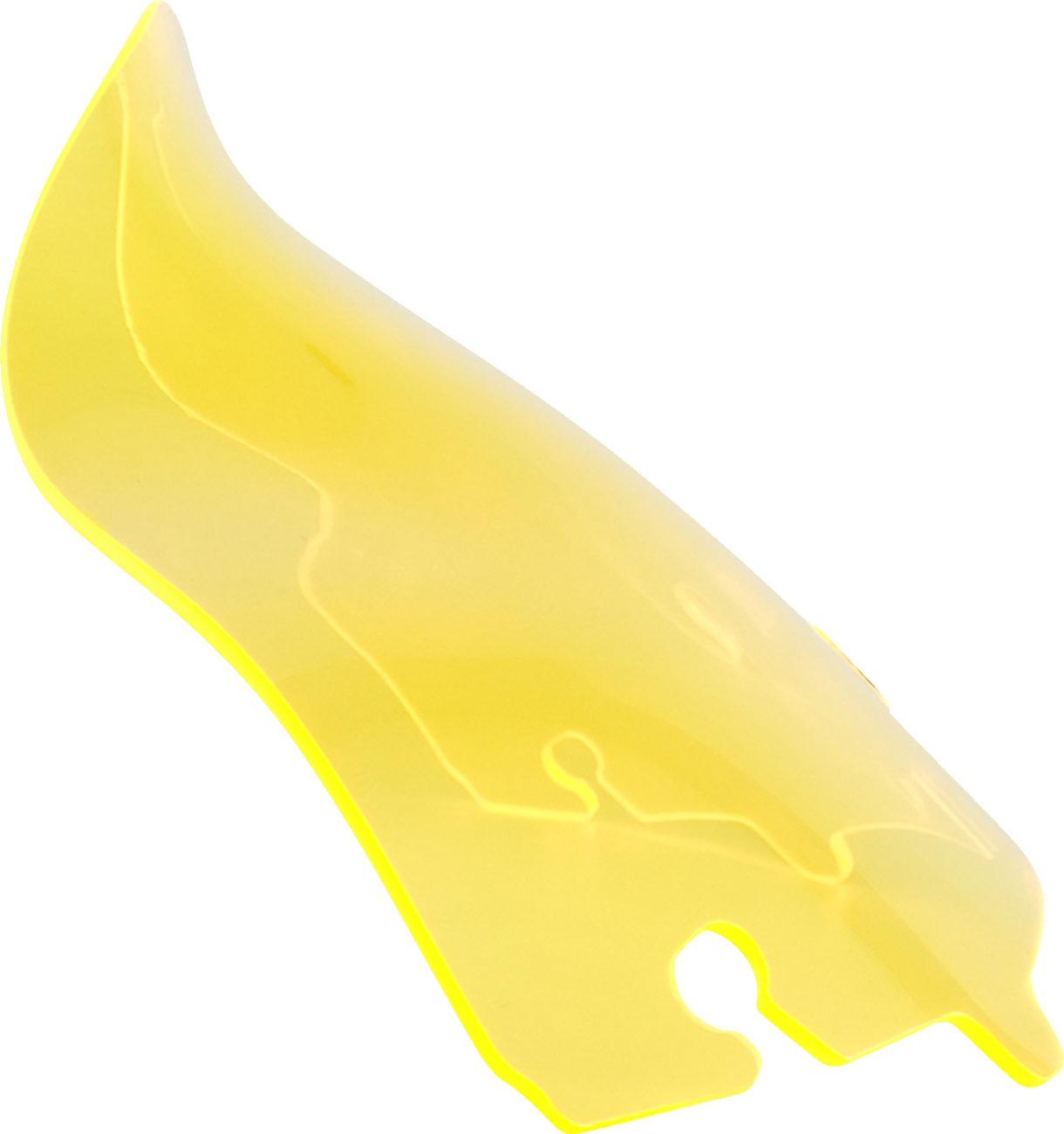 Klock Werks Flare 6.5" Yellow Ice Fairing Windshield 2014-2023 Harley Touring
