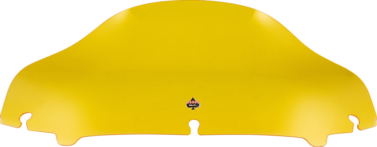 Klock Werks Kolor Flare 6.5" Yellow Windshield for 2014-2023 Harley Touring FLHX