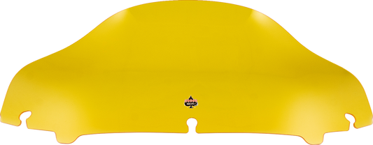 Klock Werks Kolor Flare 6.5" Yellow Windshield for 2014-2023 Harley Touring FLHX