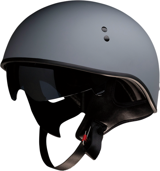 Z1R Vagrant Primer Gray Unisex Adult Motorcycle Riding Street Half Helmet