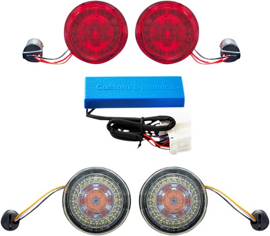 Custom Dynamics Turn Signal Conversion 2002-2013 Harley Softail Touring Models