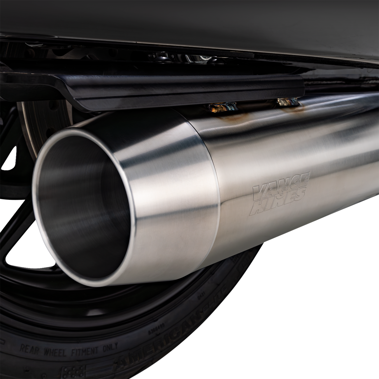 Vance & Hines Gaslighter 2-1 Brushed Exhaust System fits 2017-26 Harley Touring