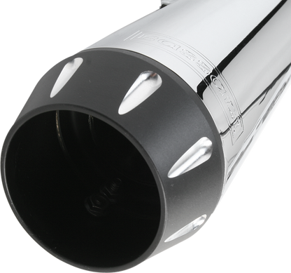 Bassani Road Rage 2-1 Chrome Motorcycle Exhaust 1987-00 Harley Davidson FXR FXRS
