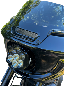 Custom Dynamics Front Fairing Mesh Vent Insert for 2022-2024 Harley Low Rider ST