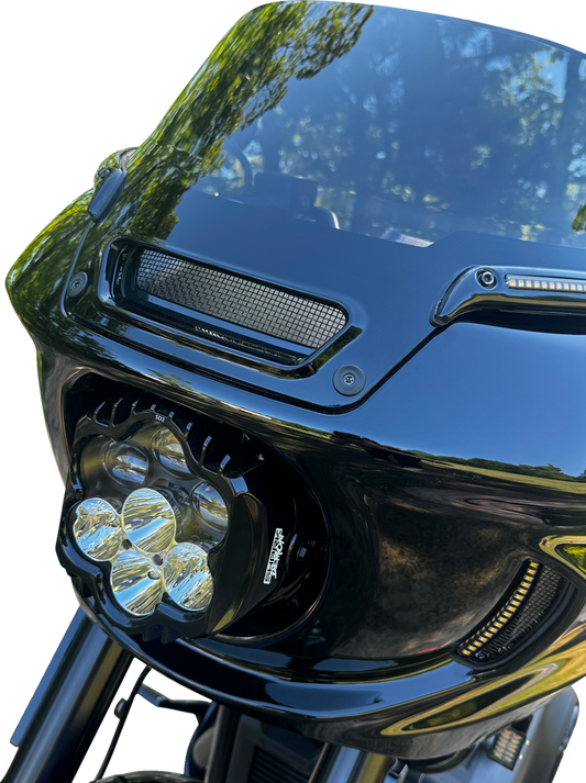 Custom Dynamics Front Fairing Mesh Vent Insert for 2022-2024 Harley Low Rider ST