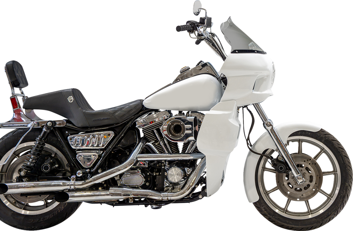Klock Werks Flare 12.5" Tint Windshield fits Saddlemen S-RT Mini Fairing