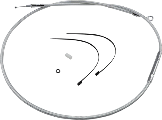 Magnum Chromite 68 11/16" Clutch Cable 1987-2006 Harley Dyna Softail Touring FXD
