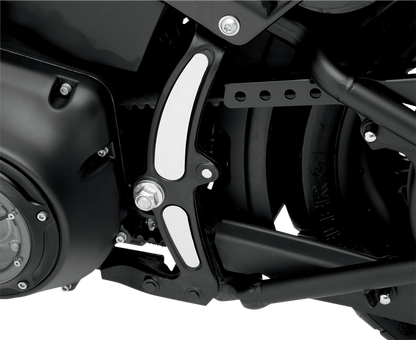 Drag Specialties Chrome Frame Inserts for 2008-2017 Harley Davidson Softail