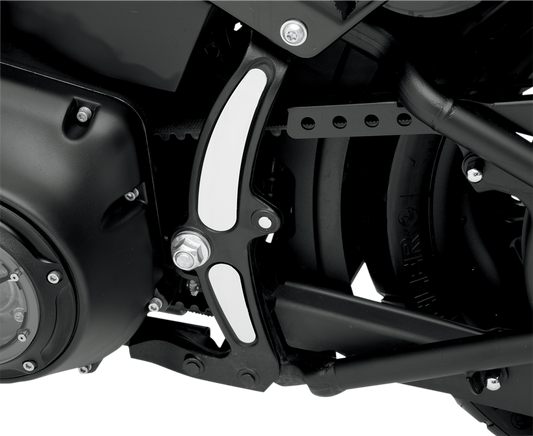 Drag Specialties Chrome Frame Inserts for 2008-2017 Harley Davidson Softail