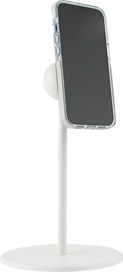 Klock Werks iOstand 9.75" White Universal Magnetic Tablet Phone Mount Stand