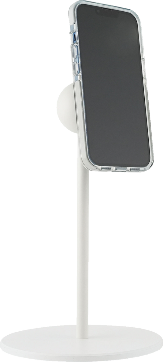 Klock Werks iOstand 9.75" White Universal Magnetic Tablet Phone Mount Stand