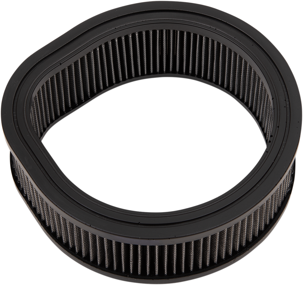 Drag Specialties Black Paper Teardrop Air Filter for Harley S&S Super E/G