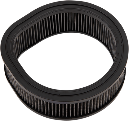 Drag Specialties Black Paper Teardrop Air Filter for Harley S&S Super E/G