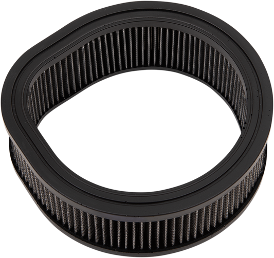 Drag Specialties Black Paper Teardrop Air Filter for Harley S&S Super E/G