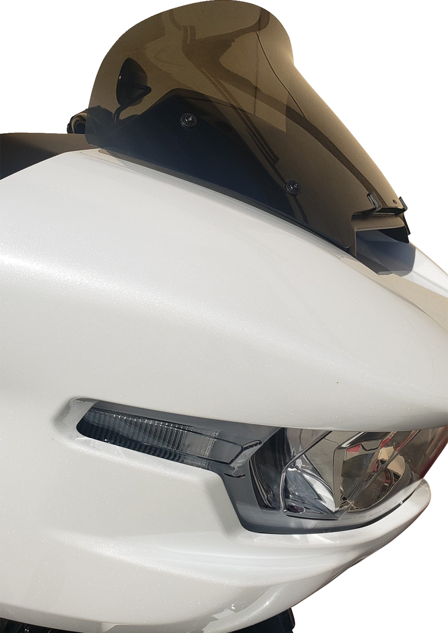 Wind Vest 11.5" Dark Smoke Fairing Windshield fits 2023-2025 Harley Road Glide