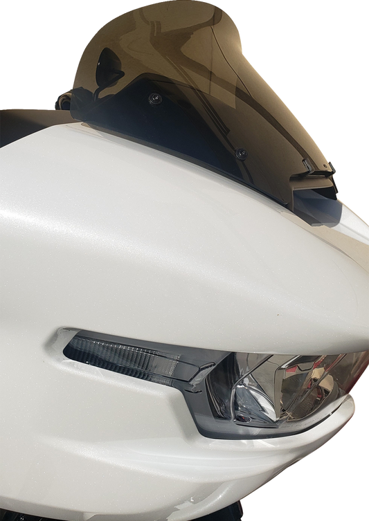 Wind Vest 11.5" Dark Smoke Fairing Windshield fits 2023-2025 Harley Road Glide