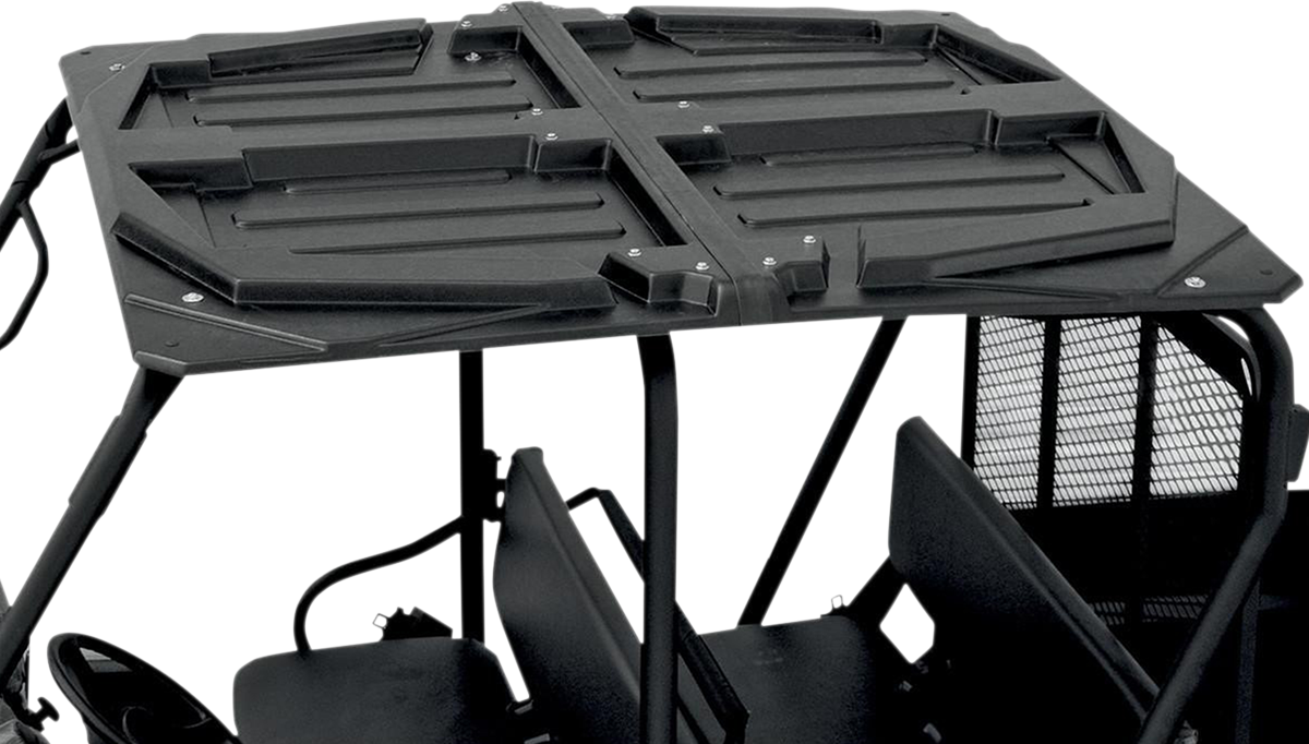 Moose Utility Black 3 Piece Polyethylene UTV Roof 2010-2014 Polaris Ranger Crew