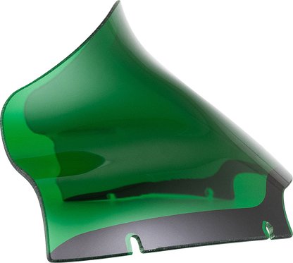 Klock Werks Kolor Flare 9" Green Windshield for 2015-2023 Harley Road Glide FLTR