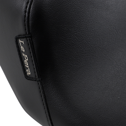 Le Pera Bare Bones Solo Seat 2008-24 Harley Touring w/ PYO Bagger Stretched Tank