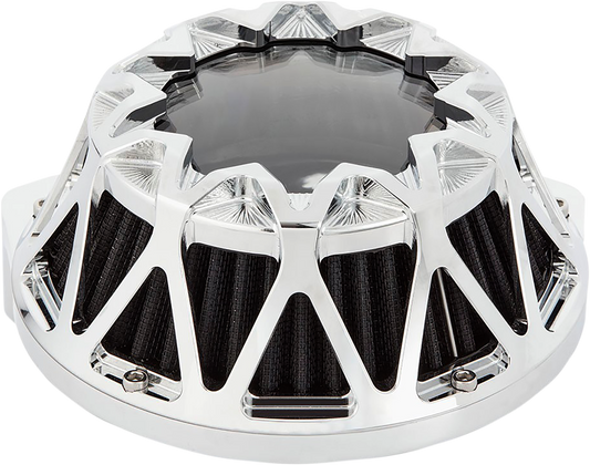 Arlen Ness Crossfire Chrome Air Cleaner Filter Kit 1991-2022 Harley Sportster