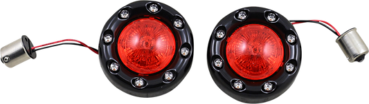 Custom Dynamics 1156 Rear Bullet Turn Signals 2000-2024 Harley Softail Touring