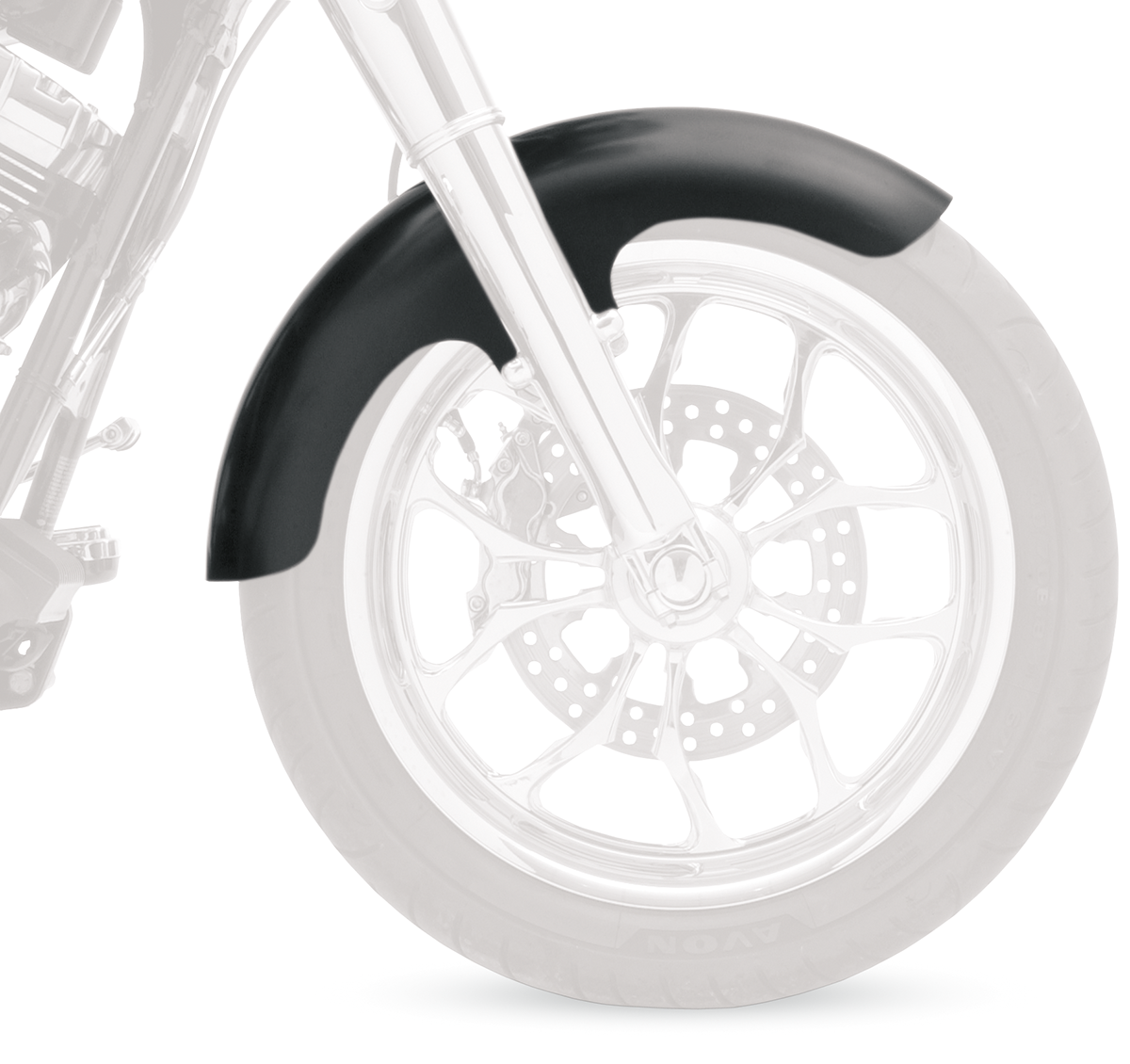 Klock Werks Thickster 21" Front Motorcycle Fender 1986-2017 Softail Models