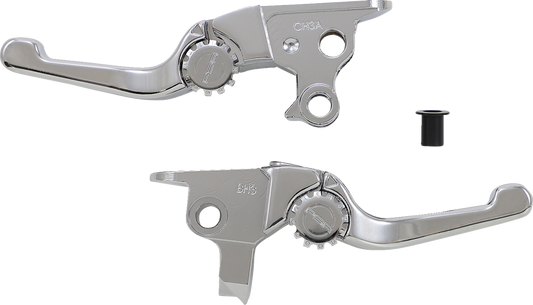 PSR Anthem Shorty Adjustable Clutch Brake Lever Set for 2021-2024 Harley Touring