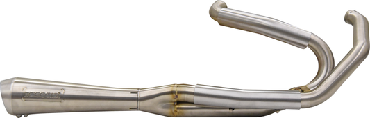 Bassani Competition II Race 2-1 Exhaust System for 2017-25 Harley Touring 1F92SS