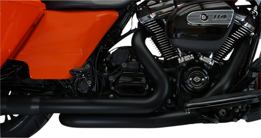 Khrome Werks Aggressor 2-2 Black Crossover Headers 2017-24 Harley Touring 200920