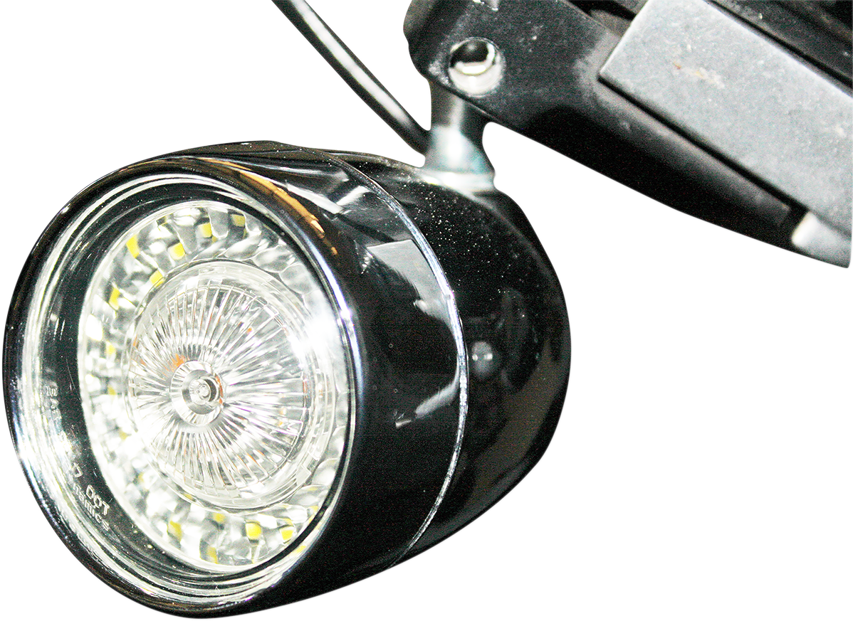 Custom Dynamics 1157 Chrome Probeam LED Front Turn Signals 1984-2024 Harley