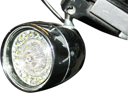 Custom Dynamics 1157 Chrome Probeam LED Front Turn Signals 1984-2024 Harley