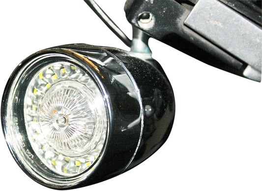 Custom Dynamics 1157 Chrome Probeam LED Front Turn Signals 1984-2024 Harley