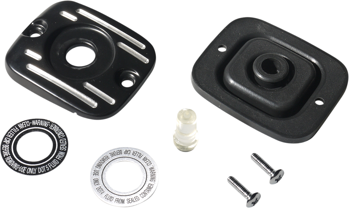 Drag Specialties Front Brake Master Cylinder Cover 2005-2017 Harley Dyna Models