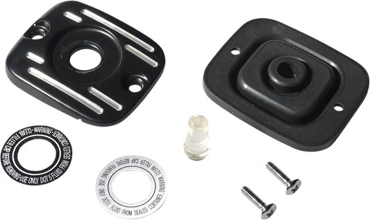Drag Specialties Front Brake Master Cylinder Cover 2005-2017 Harley Dyna Models