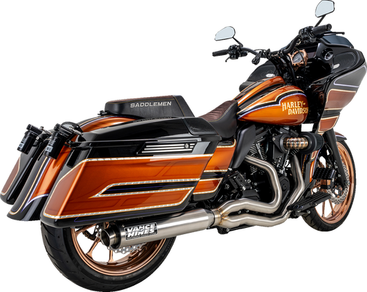 Vance & Hines Super Sport 2-1 Exhaust System for 2017-2024 Harley Touring M8