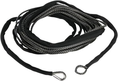 Moose Utility Black 3/16" x 50' Synthetic Universal ATV Winch Rope Cable