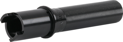 Thrashin Knurled Black Gen 2 TBW 1" Throttle Tube for 2023-2025 Harley Touring