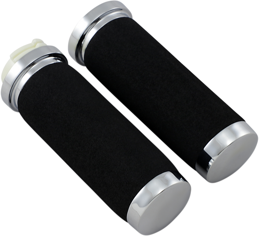 Drag Specialties Sundance 1" Handlebar Grips 1980-2022 Harley Dyna Softail