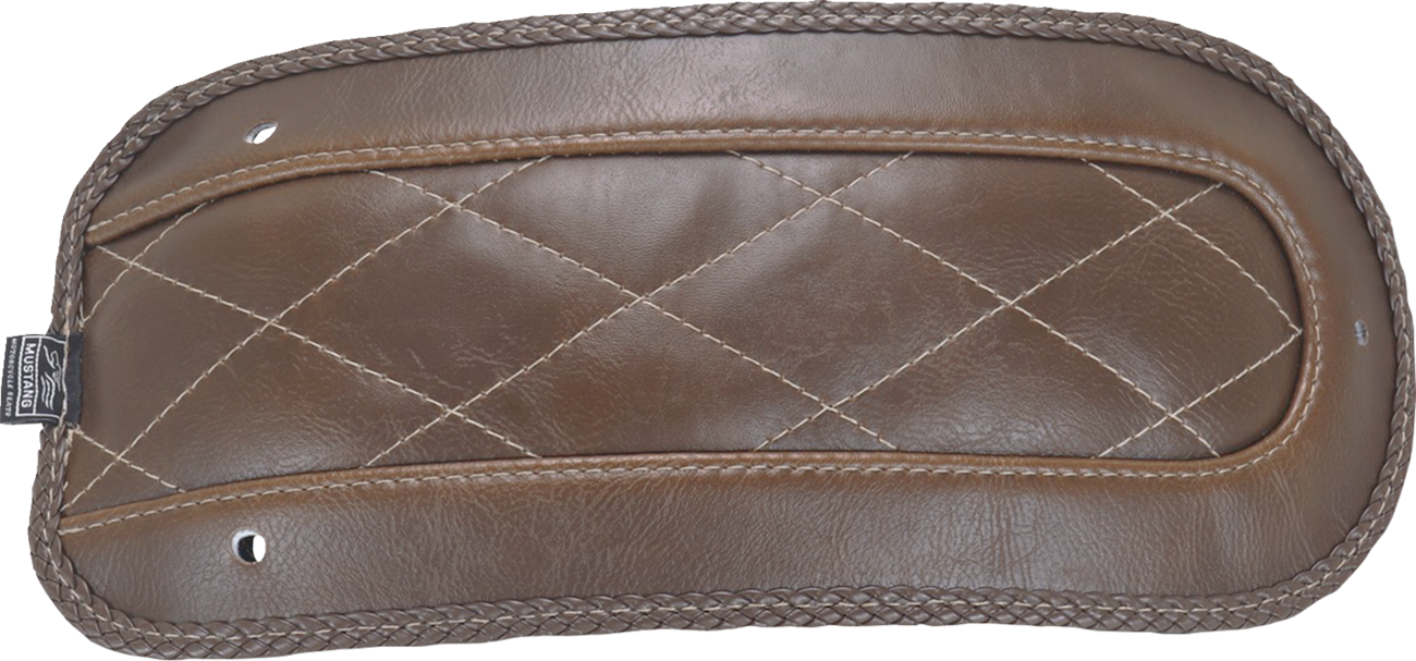 Mustang Brown Diamond Solo Seat Rear Fender Bib fits 1997-2025 Harley Touring