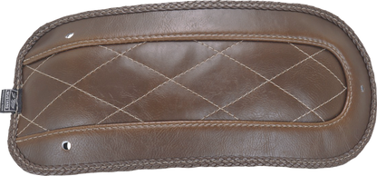 Mustang Brown Diamond Solo Seat Rear Fender Bib fits 1997-2025 Harley Touring