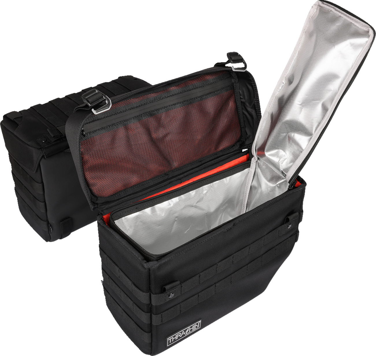Thrashin Motorcycle Expedition Cooler Saddlebag Bag for Harley TSB-00-12