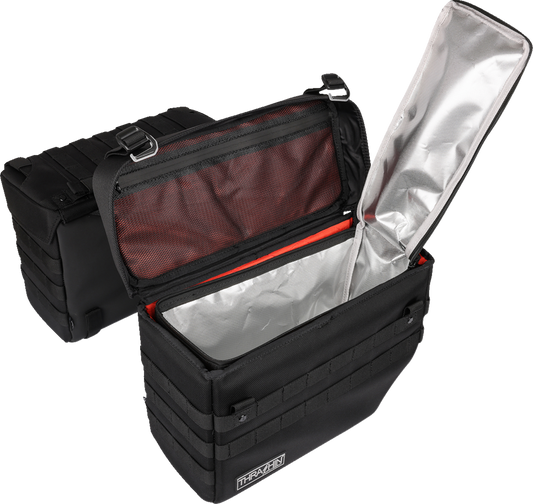 Thrashin Motorcycle Expedition Cooler Saddlebag Bag for Harley TSB-00-12