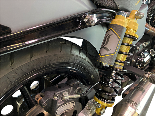 Legend REVO ARC Gold 13" Standard Rear Shocks 1984-2000 Harley FXRT FXRS FXR