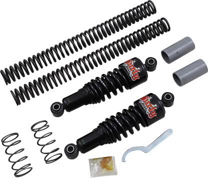 Burly Brand Slammer Black Suspension Lowering Kit for 2006-2017 Harley Dyna FXD
