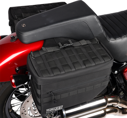 Thrashin Escape Storage Saddlebags for 1982-2023 Harley Softail Dyna TSB-0007