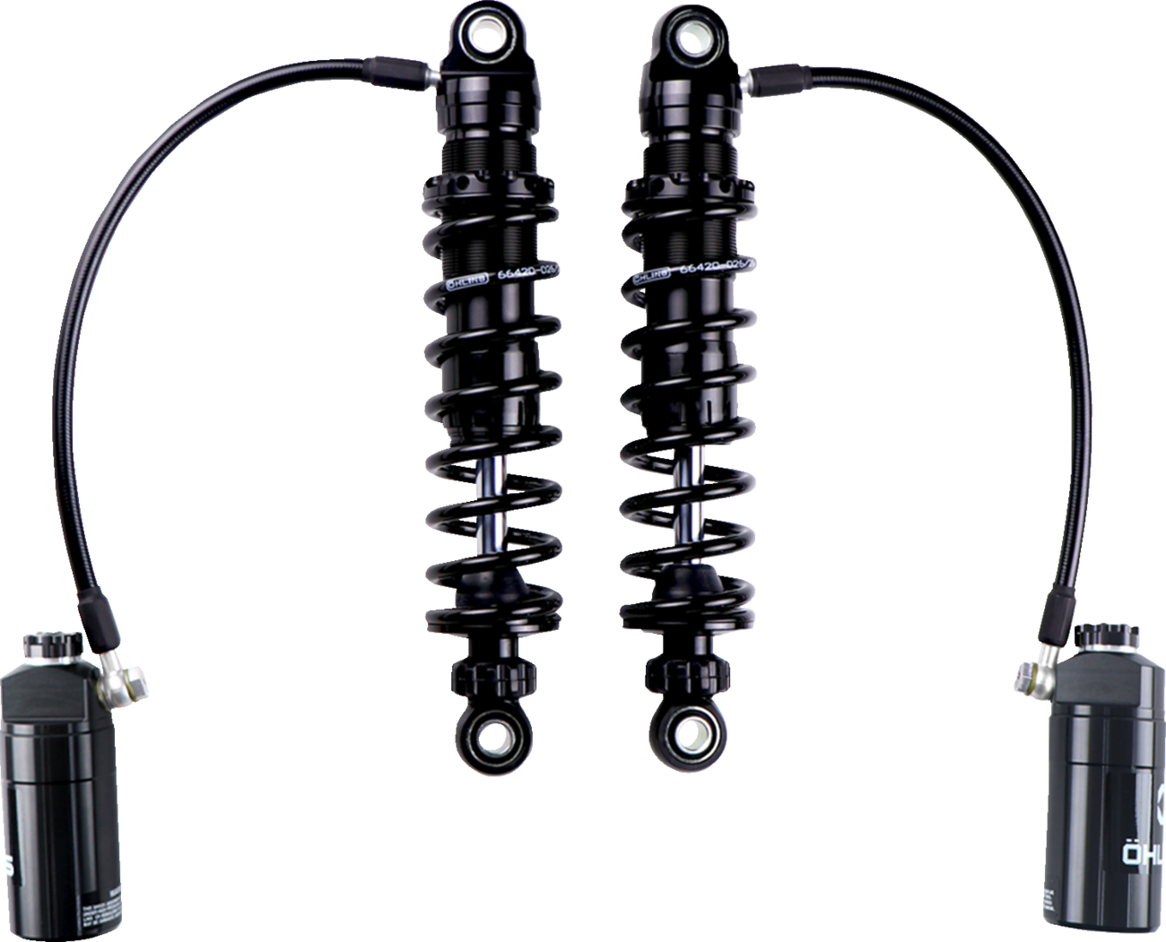 Ohlins HD 050 Twin 12" STX Pro Standard Rear Shocks for 2014-2026 Harley Touring