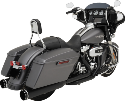 Khrome Werks Dominator SR 2-1-2 Black Exhaust System fits 2017-26 Harley Touring