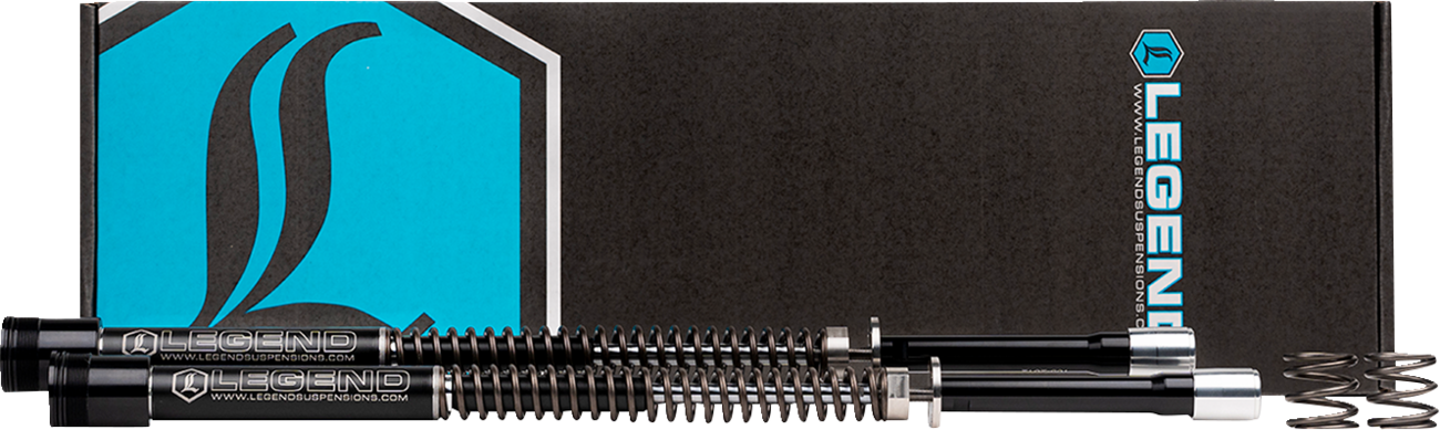 Legend AXEO Performance 49mm +2" Front Fork Suspension for 14-25 Harley Touring