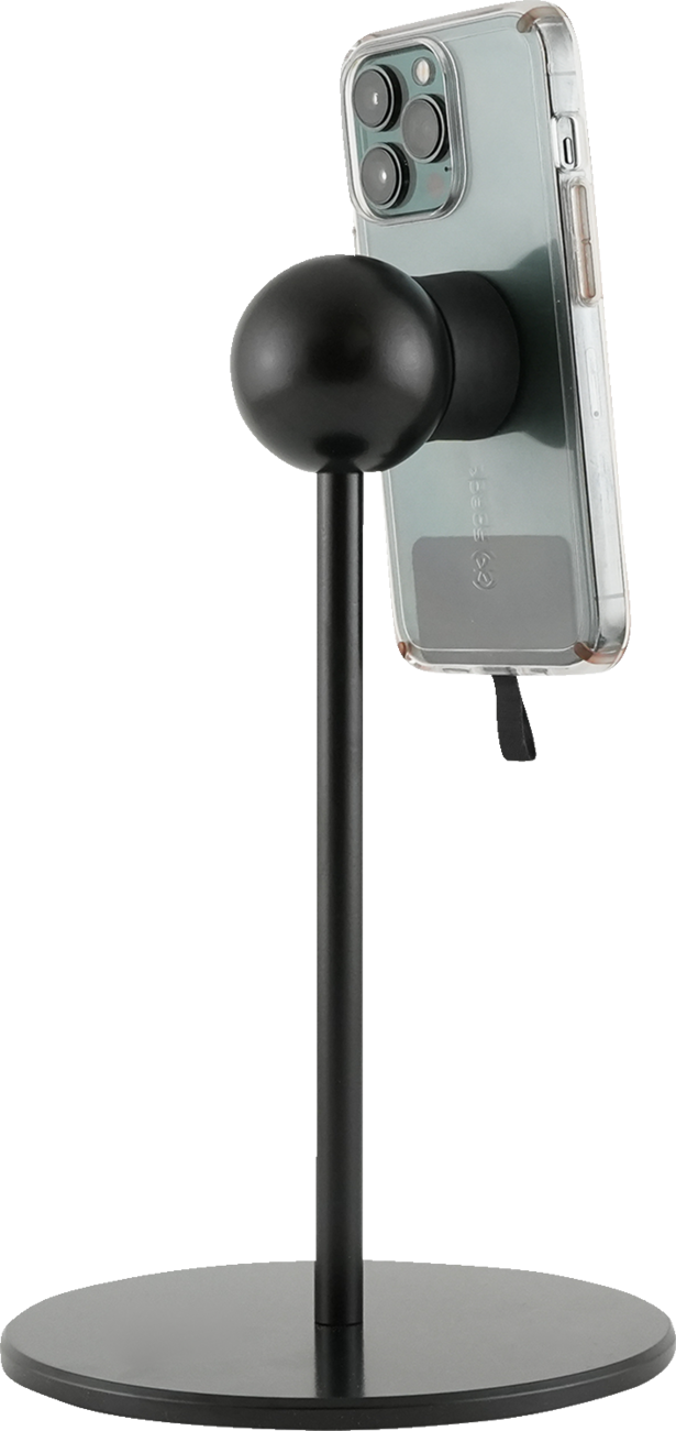 Klock Werks iOstand 9.75" Black Universal Magnetic Tablet Phone Mount Stand